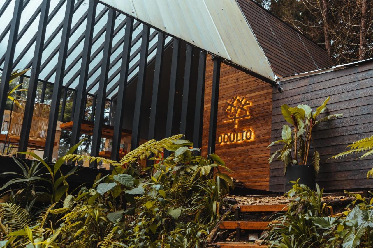 Oculto Refugio De Bosque Hotel Envigado Luaran gambar